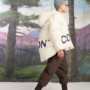 Collusion puffer jacket